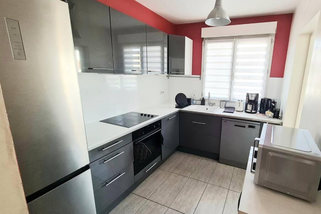 Apartamento Appart Cosy & Spacieux-Metro7 Louis-Aragon+Parking Vitry-sur-Seine Exterior foto